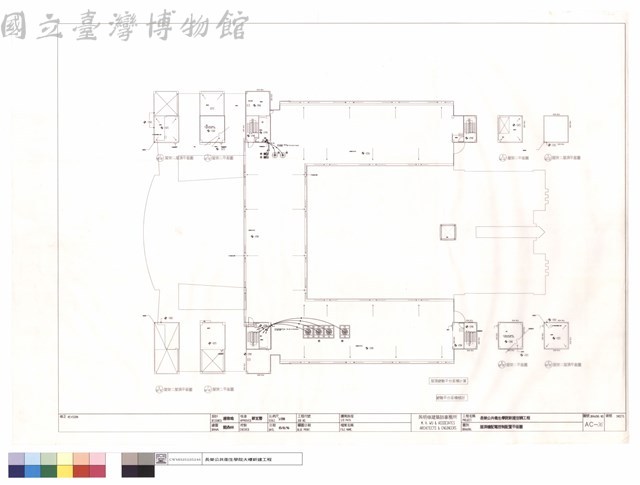 屋頂樓配電控制配置平面圖藏品圖，第1張
