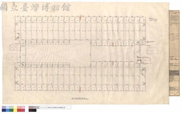 屋頂結構平面圖藏品圖，第1張