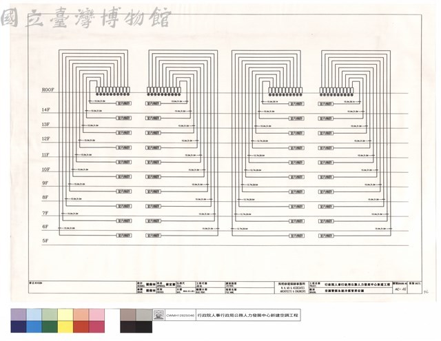 空調變頻系統冷媒管昇位圖藏品圖，第1張