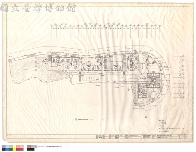地面層庭園設施配置圖藏品圖，第1張