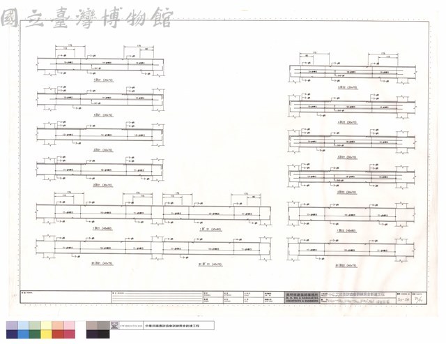 B1B21~5B21,B1B22~5B22,B1B21',1B21'梁配筋圖藏品圖，第1張