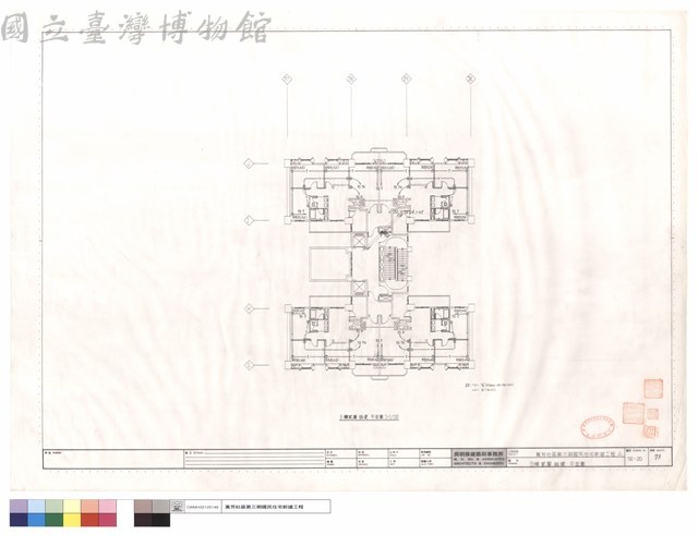 B棟貳層弱電平面圖藏品圖，第1張