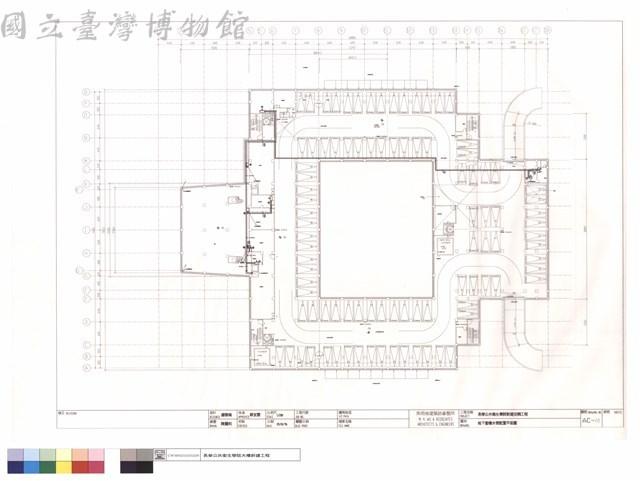 地下壹樓水管配置平面圖藏品圖，第1張