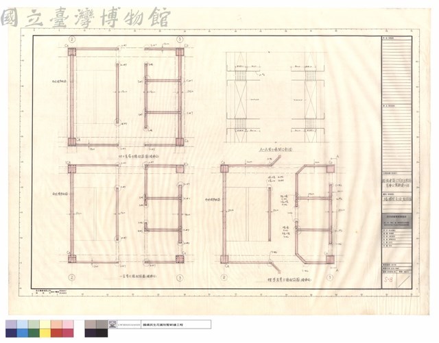 樓梯間剖面配筋圖藏品圖，第1張