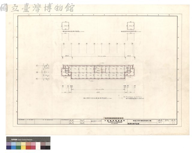 基礎結構平面图藏品圖，第1張