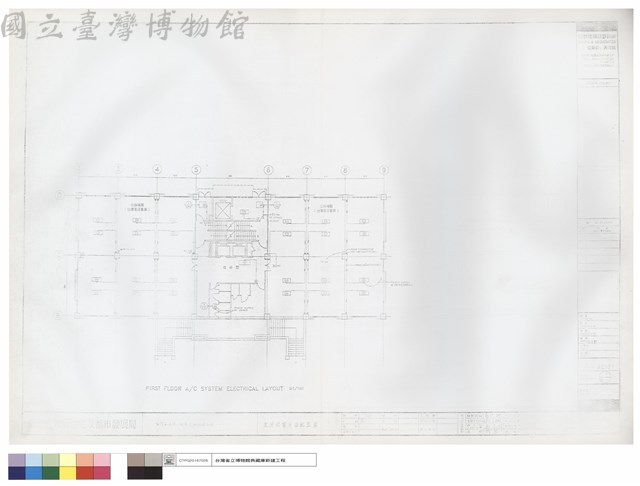 壹層配電平面配置圖藏品圖，第1張