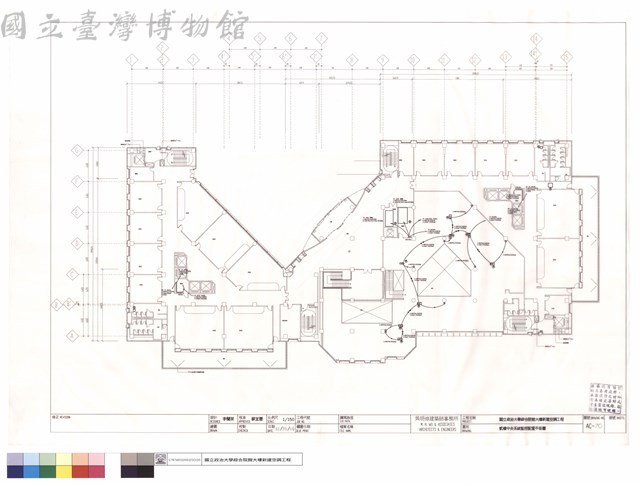 貳樓中央系統監控配置平面圖藏品圖，第1張