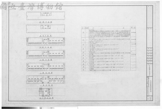 冷氣機器設備總表藏品圖，第1張