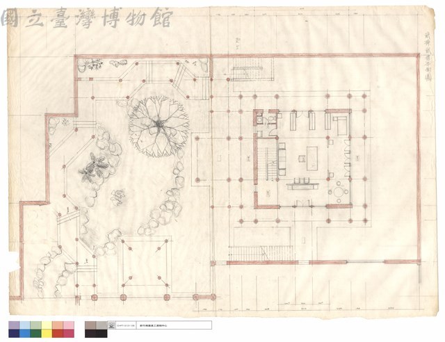 貳棟貳樓平面圖藏品圖，第1張