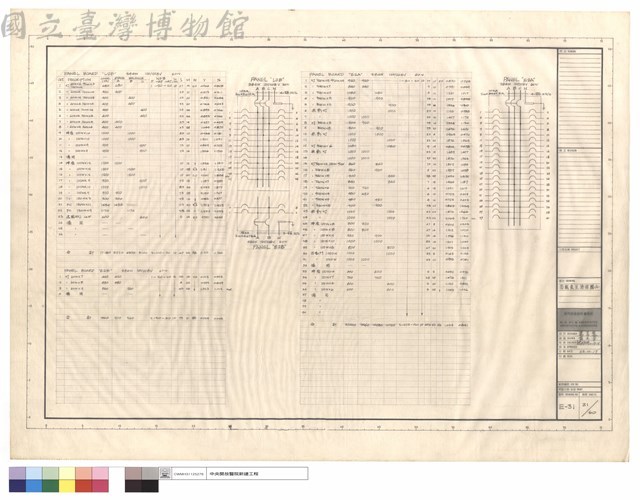 負載表及接線圖(五)藏品圖，第1張