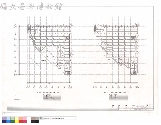 2階.3階床梁結構平面圖藏品圖，第1張