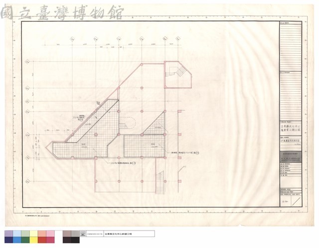 BF展覽室天花板平面藏品圖，第1張