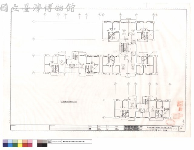 C棟參層給水平面圖藏品圖，第1張
