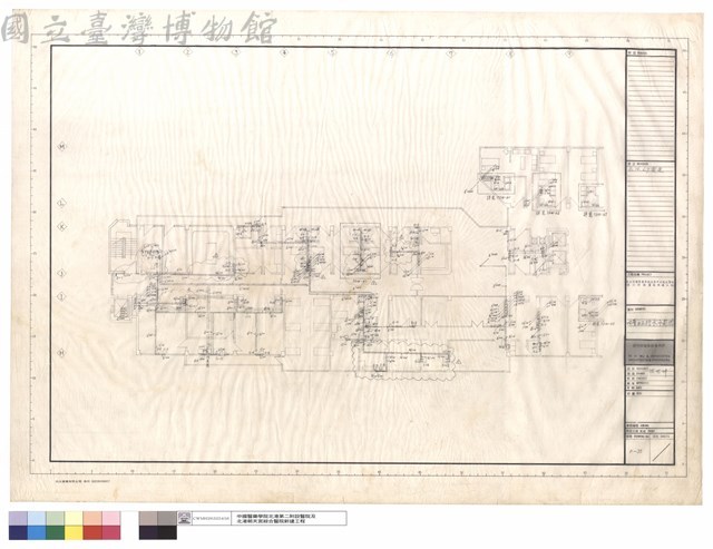 四層B區給水平面圖藏品圖，第1張