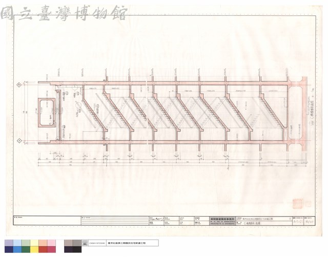 C棟樓梯剖面圖藏品圖，第1張