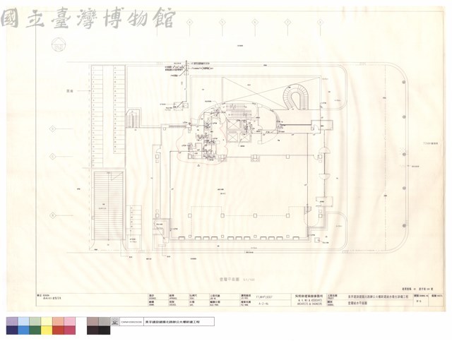 壹層給水平面圖藏品圖，第1張