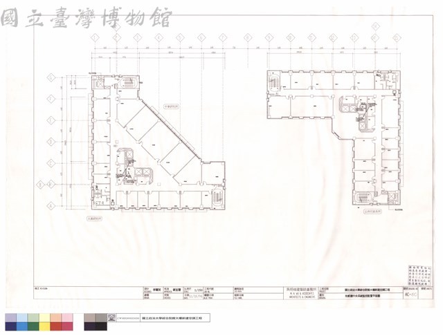 拾貳樓中央系統監控配置平面圖藏品圖，第1張