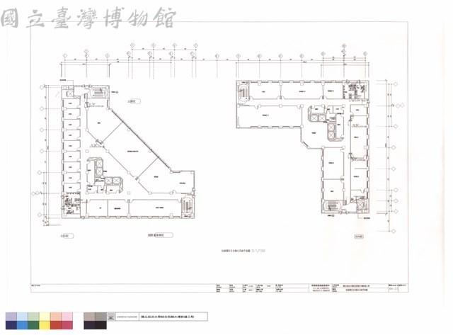 拾參層安全自動化系統平面圖藏品圖，第1張