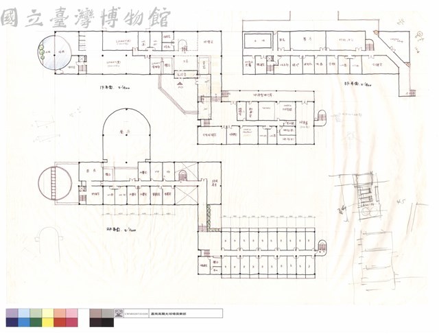 2F,1F,BF平面藏品圖，第1張