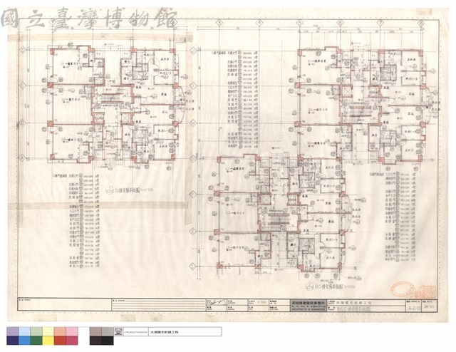 B,C,D棟壹層平面圖藏品圖，第1張