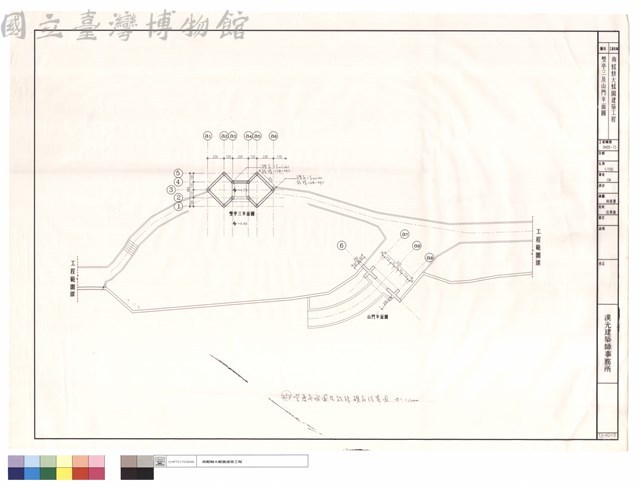 雙亭三及山門平面圖藏品圖，第1張