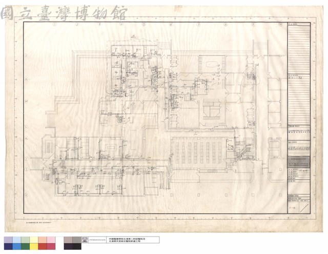 地面層B區給水平面圖藏品圖，第1張