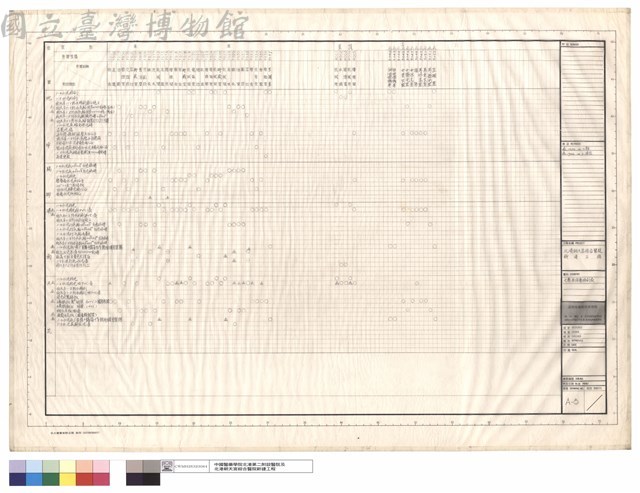 七層,屋頂層粉刷表藏品圖，第1張