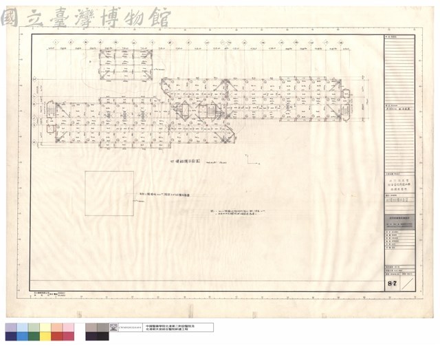 四樓結構平面圖藏品圖，第1張