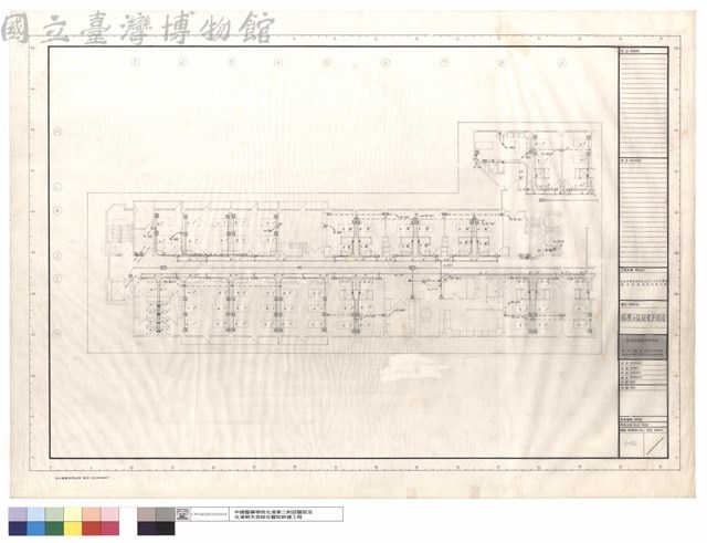 陸層B區弱電平面圖藏品圖，第1張
