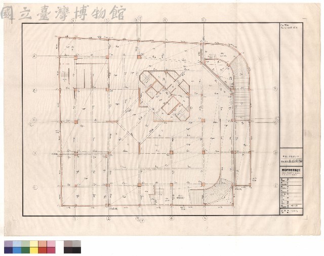 地下一層結構平面藏品圖，第1張