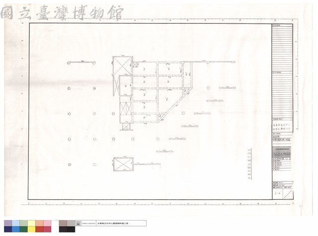 圖書館叁樓夾層結構平面圖藏品圖，第1張