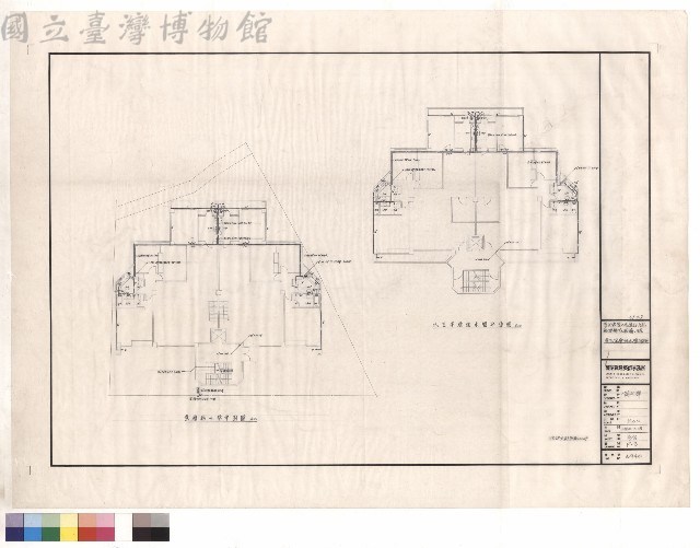 壹至柒層給水管平面圖藏品圖，第1張