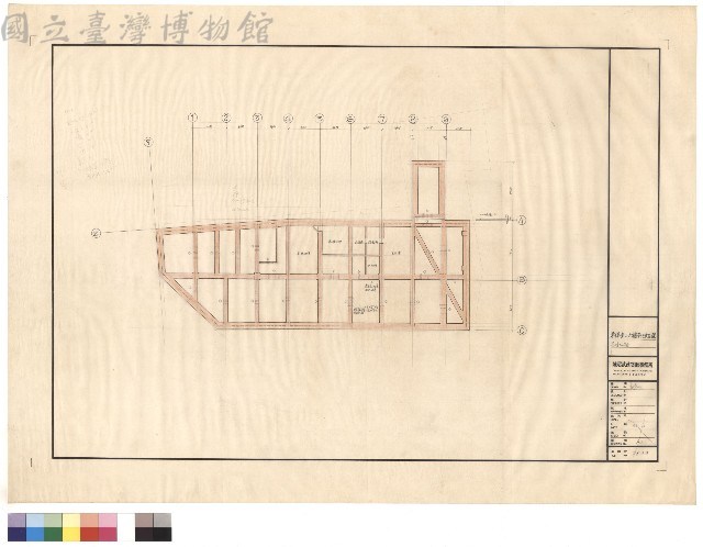 基礎坑平面藏品圖，第1張
