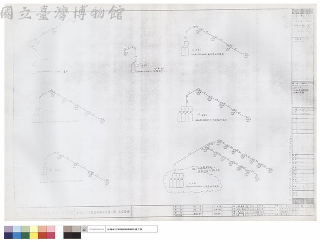 地下二層,叁,肆樓海龍系統設備配置圖藏品圖，第1張