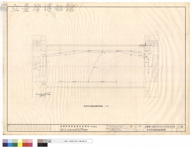 貳拾貳層弱電設備配線圖藏品圖，第1張