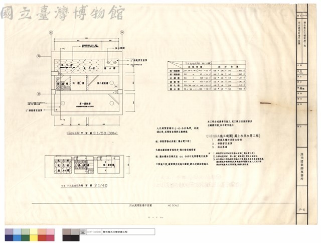 污水處理設備平面圖藏品圖，第1張
