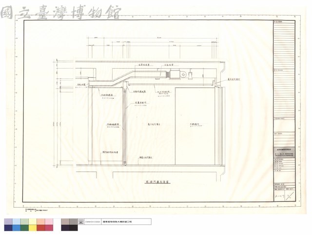電梯門廳剖面圖藏品圖，第1張