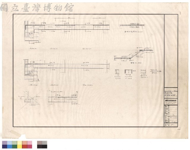 G3~G5a,C,C7,C8
TB,樓梯配筋藏品圖，第1張