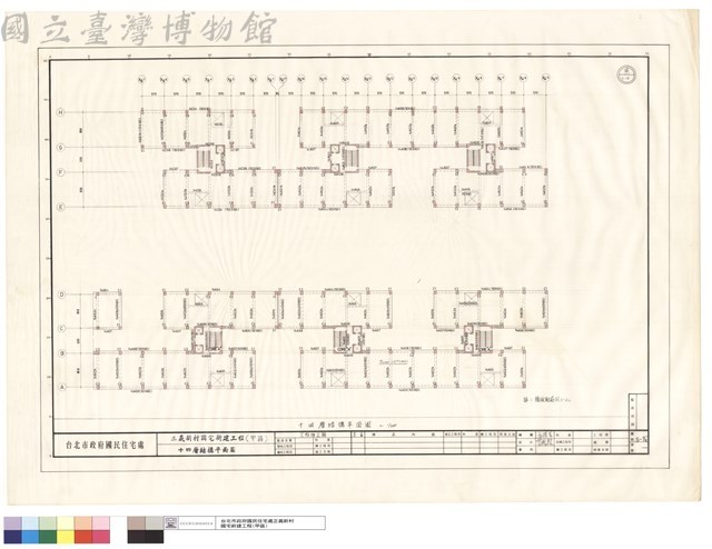 十四層結構平面圖藏品圖，第1張