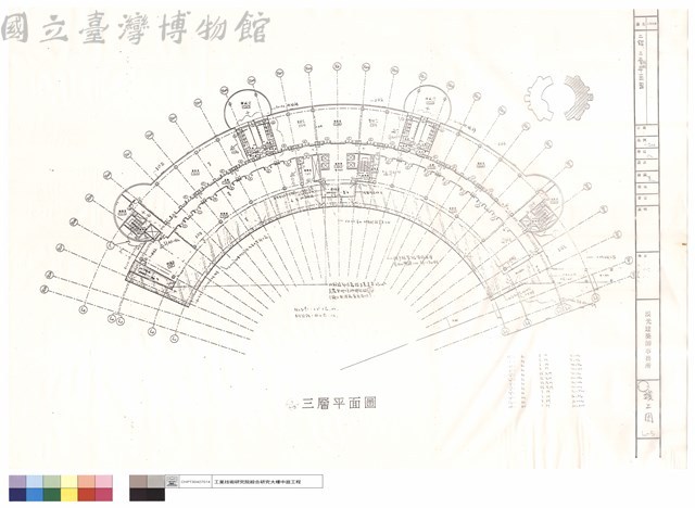 二館三層植栽平面圖藏品圖，第1張