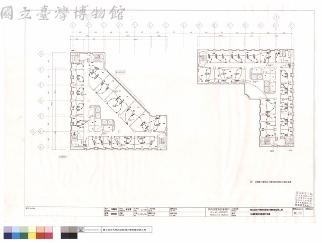 拾樓配電控制配置平面圖藏品圖，第1張