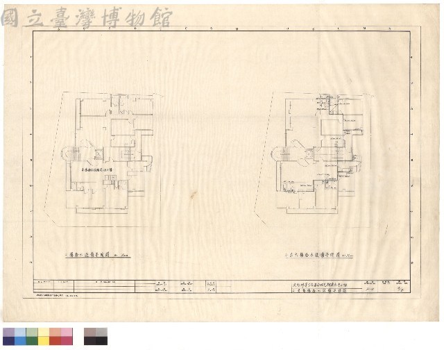 二至陸樓給水設備平面圖藏品圖，第1張