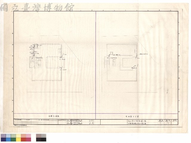 參層、屋頂層污排水平面圖藏品圖，第1張
