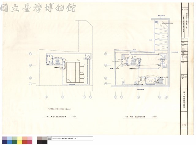 一、二層動力插座設備平面圖藏品圖，第1張