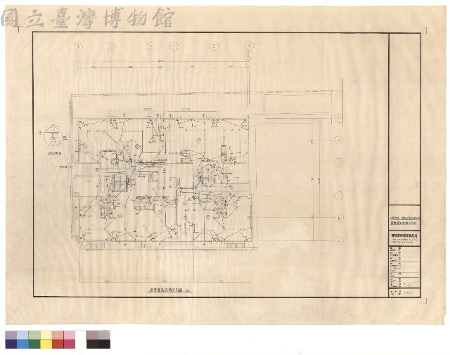 壹層電氣設備平面圖藏品圖，第1張