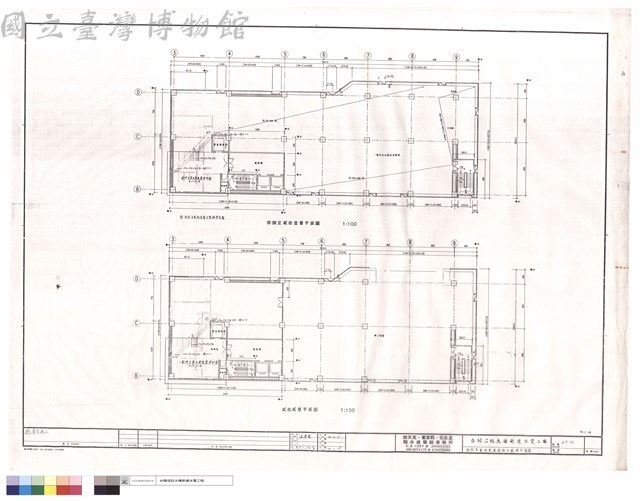 拾捌至貳拾貳層給排水設備平面圖藏品圖，第1張