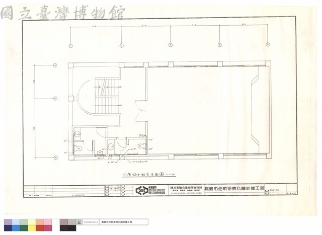 貳層給水配管平面圖藏品圖，第1張