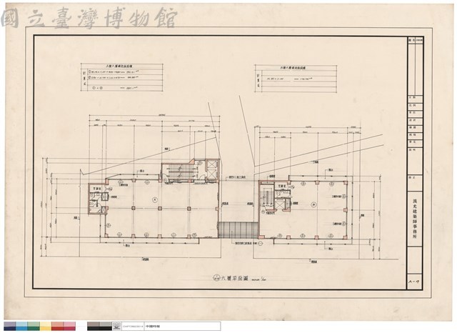 六層平面圖藏品圖，第1張