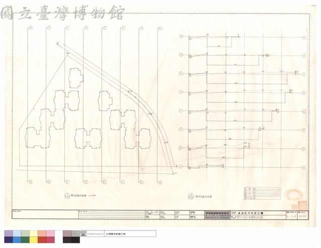 整地訪劃示意圖暨剖面圖藏品圖，第1張