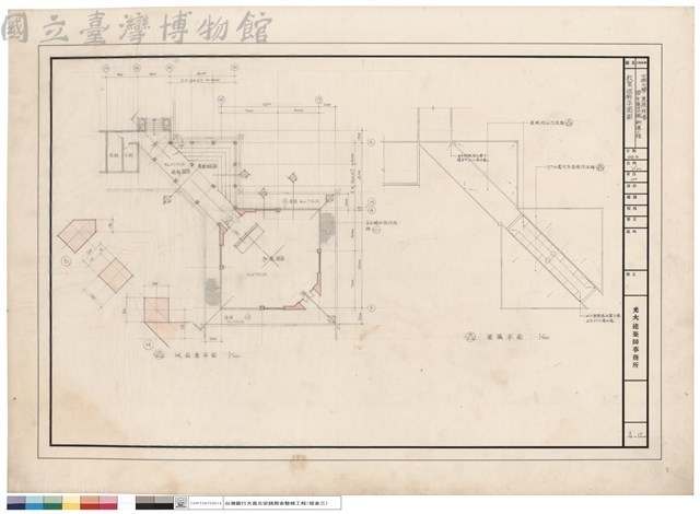 教室、迴廊平面圖藏品圖，第1張